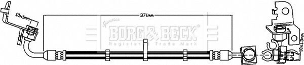 BORG & BECK Bremžu šļūtene BBH8275